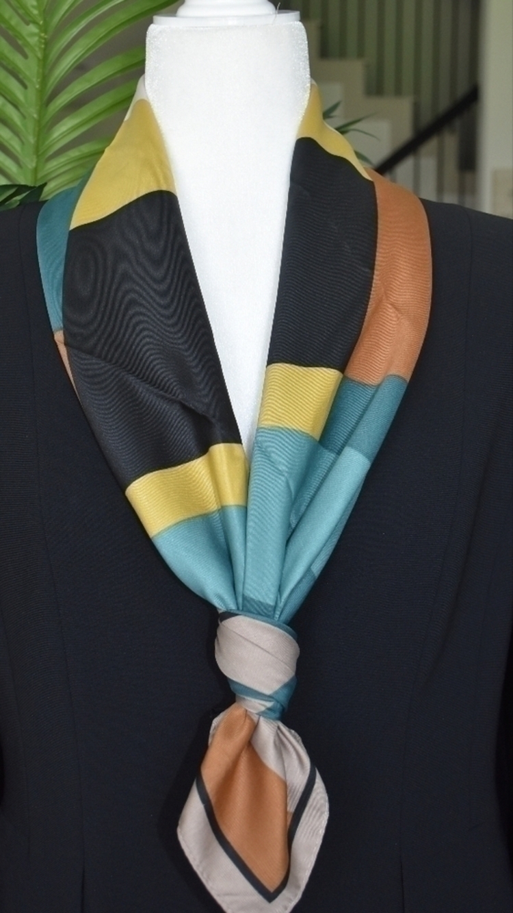Miss Northwell - Multi-color Square Scarf - Picture 2 of 3